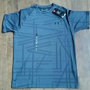 Under Armour short sleeve shirt.